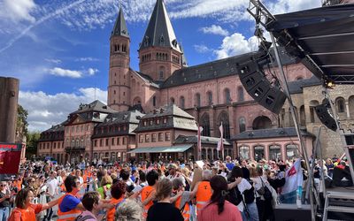 In Rheinland-Pfalz fand die zentrale Demo in Mainz statt. Rund 1.000 Menschen waren vor Ort.